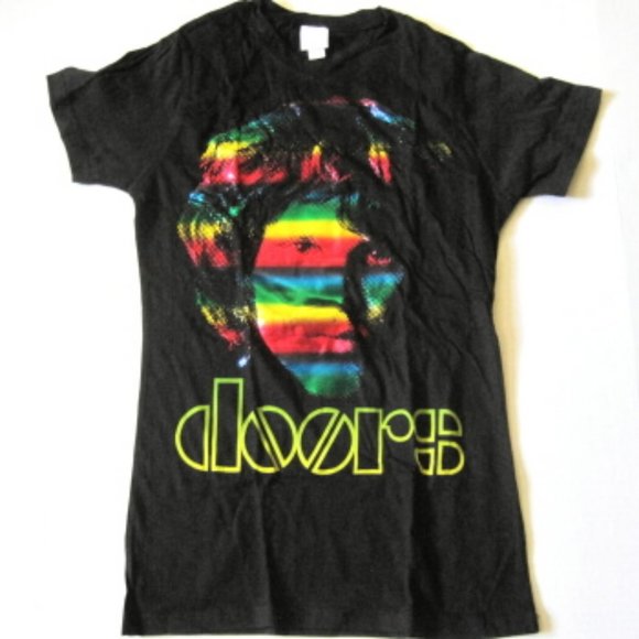 The Doors Jim Morrison Foil Ladies Tee (M) - Picture 1 of 2